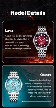 Seagull 6180 – 39.5MM Natural Series