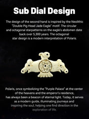 Seagull 6180 – 39.5MM Natural Series