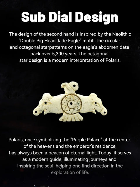 Seagull 6180 – 39.5MM Natural Series