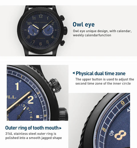 Seagull Pilot Series 819.33.6080H – Automatic