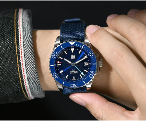 San Martin SN0136 – 39MM GMT Diver