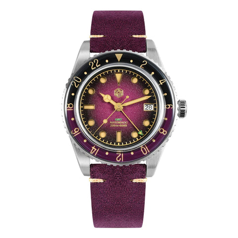 San Martin SN0134 40MM Retro GMT Men’s Watch – NH34