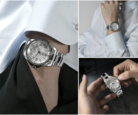 San Martin SN0129 – 39MM Luxury GMT