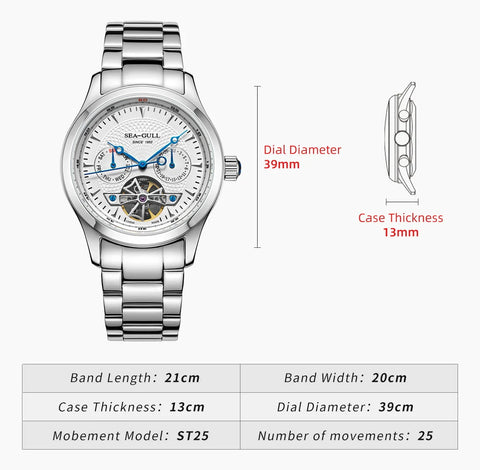 Seagull Flywheel Series – 39MM Mechanical