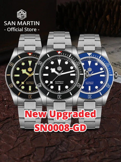 San Martin SN0008 – 40MM BB58 Retro Diver