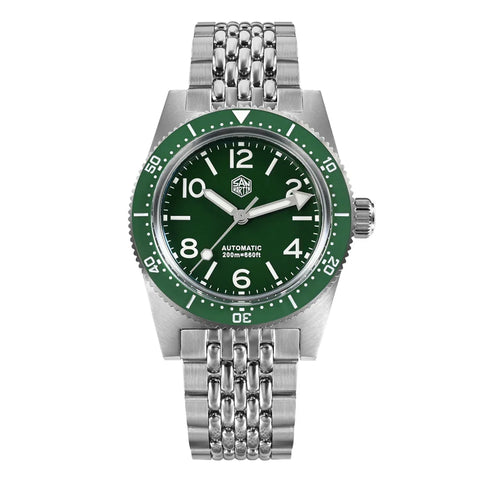 San Martin 37MM Men’s Automatic Diver Watch
