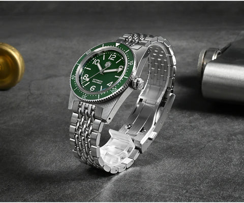 San Martin 37MM Men’s Automatic Diver Watch