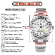 San Martin SN0054 – 39MM BB GMT