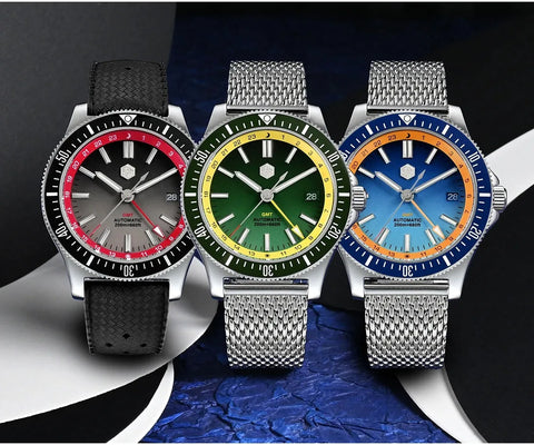 San Martin – 41MM GMT Diver