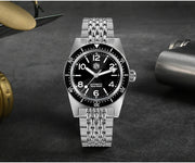 San Martin 37MM Men’s Automatic Diver Watch