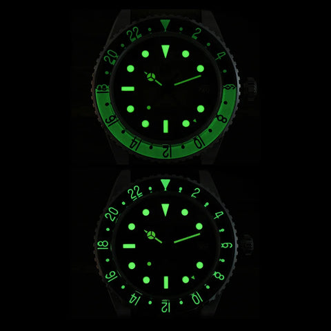 San Martin SN0134 40MM Retro GMT Men’s Watch – NH34