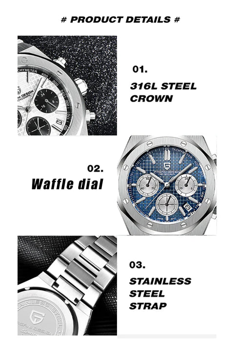 Pagani Design 2025 VK63 – Men’s Quartz Chronograph