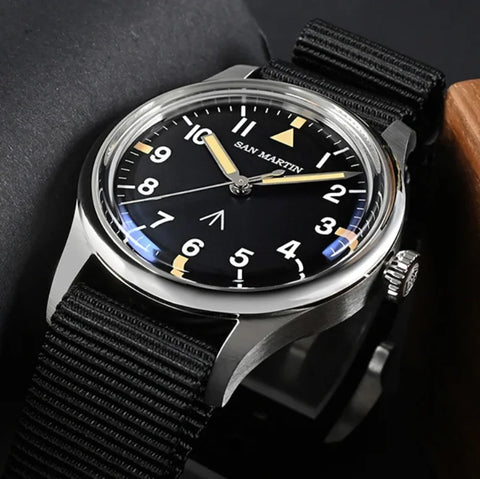 San Martin – 36MM Pilot Quartz