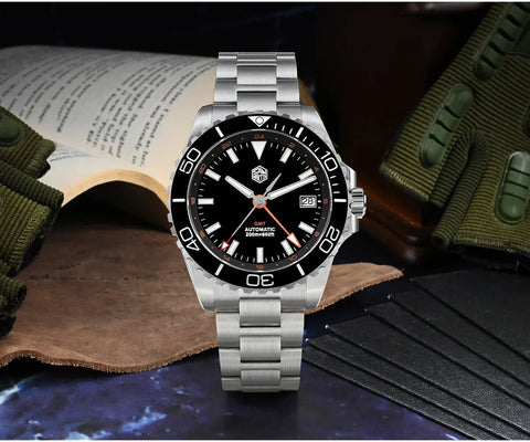 San Martin SN0136 – 39MM GMT Diver