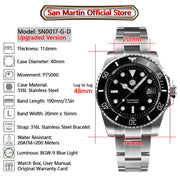 San Martin SN0017 – 40MM Water Ghost Diver