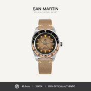 San Martin SN0134 40MM Retro GMT Men’s Watch – NH34